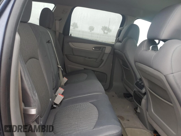 2015 Chevrolet Traverse LS z VIN 1GNKRFED6FJ113457, wystawiony jako Copart lot #74671954 z przebiegiem Nie podano mil oraz Szkoda całkowita • Salvage title. Historia ofert i sprzedaży dostępna na DreamBid. Obrazek 11.