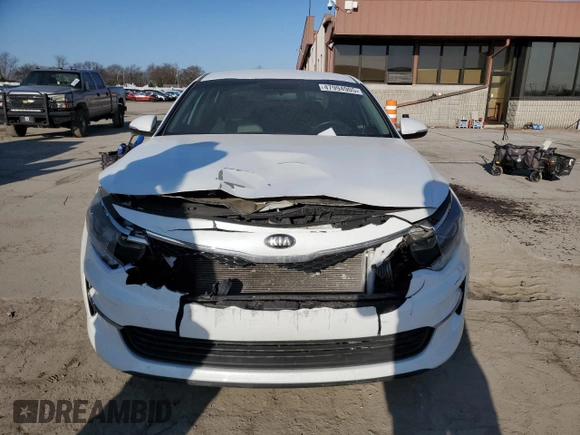 2016 Kia Optima LX with VIN 5XXGT4L39GG046552, listed as a Copart auction lot 47994905 with 107,771 mi miles and Non Repairable. Bid and sale history available at carsss.com. Image 5.