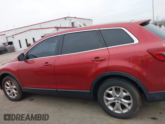 2015 Mazda CX-9 Touring with VIN JM3TB3CV3F0465744, listed as a IAAI auction lot 41790983 with 92,489 mi miles. Bid and sale history available at carsss.com. Image 14.