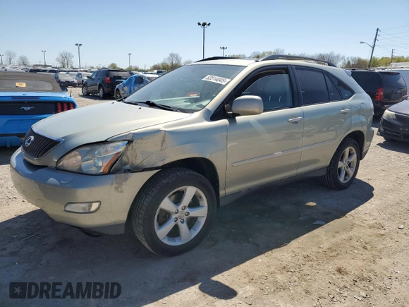 2005 Lexus RX 330 with VIN 2T2HA31U75C066086, listed as a Copart auction lot 53514045 with 156,241 mi miles and Salvage Title. Bid and sale history available at carsss.com. Image 1.