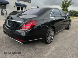 2020 Mercedes-Benz S-Class S 560 with VIN W1KUG8DB7LA559539, listed as a Copart auction lot 74956614 with 26,014 mi miles and Non Repairable. Bid and sale history available at carsss.com. Image 3.