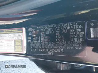 2018 Kia Niro LX with VIN KNDCB3LC4J5160871, listed as a IAAI auction lot 41431179 with 94,301 mi miles. Bid and sale history available at carsss.com. Image 9.