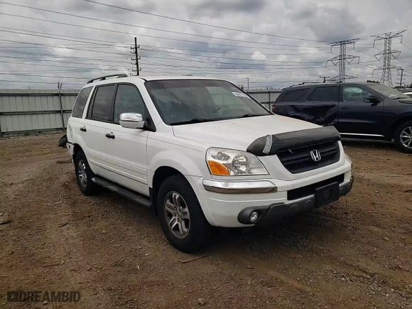 2003 Honda Pilot EX with VIN 2HKYF18763H602644, listed as a Copart auction lot 64075194 with 231,235 mi miles and Salvage Title. Bid and sale history available at carsss.com. Image 12.