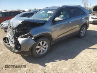 2012 Kia Sorento LX with VIN 5XYKT3A63CG212684, listed as a Copart auction lot 49747395 with Not Provided miles and Salvage Title. Bid and sale history available at DreamBid. Image 1.