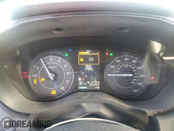 2021 Subaru Impreza Premium z VIN 4S3GTAV60M3701229, wystawiony jako Copart lot #47572415 z przebiegiem 39 425 mil mil oraz Szkoda całkowita • Salvage title. Historia ofert i sprzedaży dostępna na DreamBid. Obrazek 9.