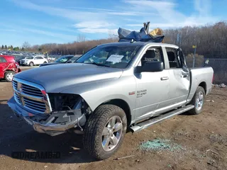 2019 Ram 1500 Big Horn with VIN 3C6RR6LT3KG605321, listed as a IAAI auction lot 41053497 with 113,853 mi miles. Bid and sale history available at carsss.com. Image 17.