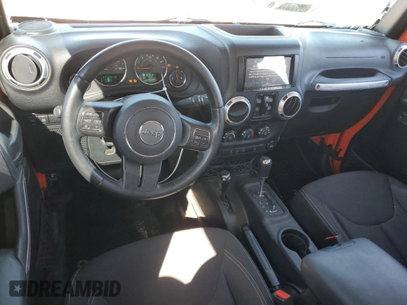 2015 Jeep Wrangler Unlimited Rubicon with VIN 1C4BJWFG7FL719038, listed as a Copart auction lot 51507205 with 62,664 mi miles and Salvage Title. Bid and sale history available at carsss.com. Image 8.