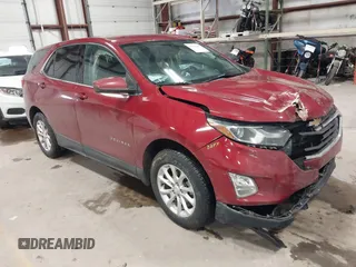 2020 Chevrolet Equinox LT with VIN 3GNAXUEVXLL124710, listed as a IAAI auction lot 41453262 with 70,687 mi miles. Bid and sale history available at carsss.com. Image 1.
