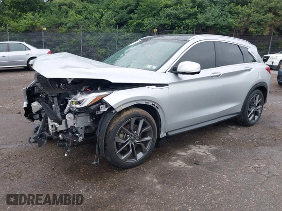 2021 Infiniti QX50 Autograph z VIN 3PCAJ5DB2MF124059, wystawiony jako IAAI lot #42607674 z przebiegiem 30 148 mil mil oraz . Historia ofert i sprzedaży dostępna na DreamBid. Obrazek 2.