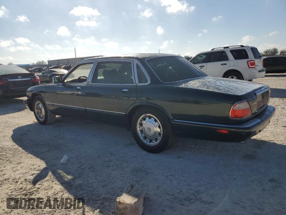 2001 Jaguar XJ Vanden Plas with VIN SAJDA24C51LF38566, listed as a Copart auction lot 43314625 with 100,298 mi miles and Salvage title. Bid and sale history available at DreamBid. Image 2.