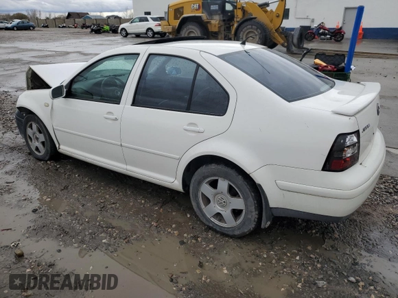 2000 Volkswagen Jetta GLS with VIN 3VWSA29M8YM080760, listed as a Copart auction lot 48217405 with Not provided miles and Salvage title. Bid and sale history available at DreamBid. Image 2.