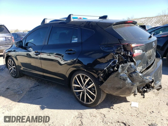 2024 Subaru Impreza Sport with VIN JF1GUAFC1R8344211, listed as a Copart auction lot 80745364 with 12,356 mi miles and Salvage Title. Bid and sale history available at carsss.com. Image 2.