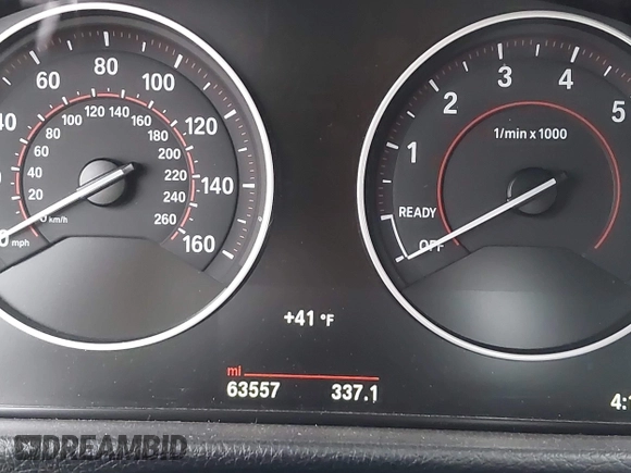 2018 BMW 3 Series 330i with VIN WBA8B9G53JNU57549, listed as a IAAI auction lot 41521049 with 63,557 mi miles and . Bid and sale history available at DreamBid. Image 15.