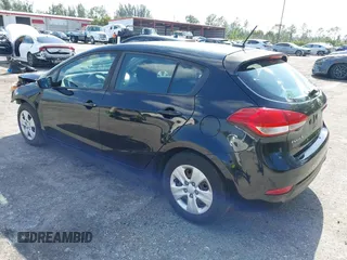 2017 Kia Forte5 LX with VIN KNAFK5A86H5699782, listed as a IAAI auction lot 41996763 with 80,974 mi miles. Bid and sale history available at carsss.com. Image 3.