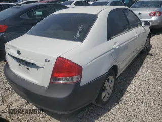 2008 Kia Spectra EX z VIN KNAFE122985582675, wystawiony jako Copart lot #52241075 z przebiegiem 194 224 mil mil oraz Szkoda całkowita • Salvage title. Historia ofert i sprzedaży dostępna na DreamBid. Obrazek 3.