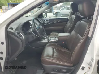 2015 Infiniti QX60 with VIN 5N1AL0MM0FC551444, listed as a Copart auction lot 53893195 with 138,366 mi miles and Salvage title. Bid and sale history available at DreamBid. Image 7.