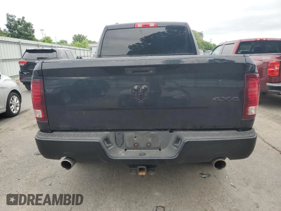 2014 Ram 1500 Tradesman z VIN 1C6RR7FT8ES427226, wystawiony jako Copart lot #59457185 z przebiegiem 198 328 mil mil oraz Szkoda całkowita • Salvage title. Historia ofert i sprzedaży dostępna na DreamBid. Obrazek 6.