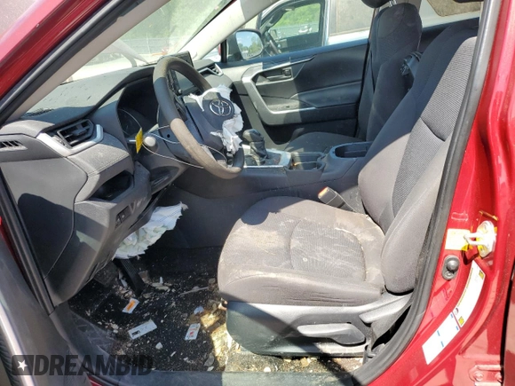 2019 Toyota RAV4 Hybrid LE with VIN 2T3MWRFV3KW039171, listed as a Copart auction lot 54837275 with Not provided miles and Clean title. Bid and sale history available at DreamBid. Image 7.