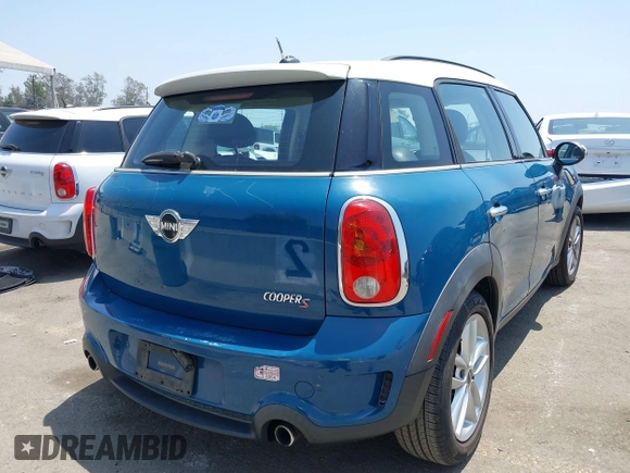 2011 MINI Countryman S z VIN WMWZC3C54BWL80271, wystawiony jako IAAI lot #42382785 z przebiegiem 121 939 mil mil oraz . Historia ofert i sprzedaży dostępna na DreamBid. Obrazek 4.