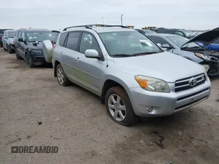 2008 Toyota RAV4 Ltd with VIN JTMZK31V586015535, listed as a IAAI auction lot 41615780 with 284,183 mi miles. Bid and sale history available at carsss.com. Image 1.