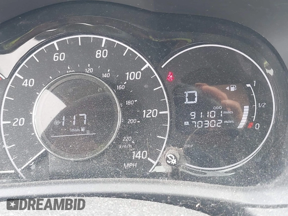 2019 Nissan Note SV z VIN 3N1CE2CP3KL363503, wystawiony jako IAAI lot #41811652 z przebiegiem 91 101 mil mil oraz . Historia ofert i sprzedaży dostępna na DreamBid. Obrazek 15.