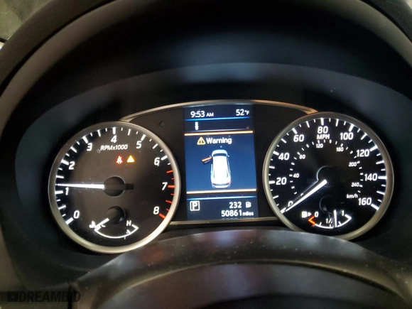 2019 Nissan Sentra S with VIN 3N1AB7AP8KY233803, listed as a Copart auction lot 87869115 with 50,861 mi miles and Salvage Title. Bid and sale history available at carsss.com. Image 9.