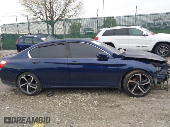 2013 Honda Accord Sdn EX-L with VIN 1HGCR2F87DA094925, listed as a IAAI auction lot 42029049 with 137,500 mi miles. Bid and sale history available at carsss.com. Image 13.