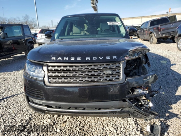 2017 Land Rover Range Rover with VIN SALGR2FK4HA325757, listed as a Copart auction lot 44904975 with 99,636 mi miles and Salvage title. Bid and sale history available at DreamBid. Image 5.