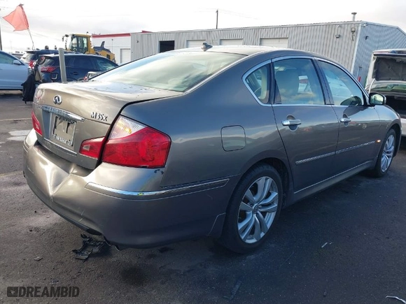 2008 Infiniti M35 with VIN JNKAY01F58M653457, listed as a IAAI auction lot 41206572 with 181,338 mi miles. Bid and sale history available at carsss.com. Image 4.