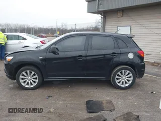 2011 Mitsubishi Outlander Sport SE with VIN JA4AP4AU6BZ012199, listed as a IAAI auction lot 40861700 with 125,016 mi miles. Bid and sale history available at carsss.com. Image 14.