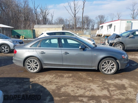 2016 Audi A4 Premium with VIN WAUAFAFL0GA011852, listed as a IAAI auction lot 41423605 with 88,651 mi miles. Bid and sale history available at carsss.com. Image 13.
