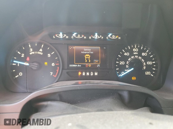 2019 Ford F-150 XL with VIN 1FTEX1CP6KKC50723, listed as a Copart auction lot 56405785 with 333,894 mi miles and Salvage title. Bid and sale history available at DreamBid. Image 9.