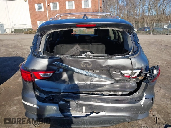 2017 Infiniti QX60 with VIN 5N1DL0MN2HC519510, listed as a IAAI auction lot 41705079 with 83,696 mi miles and . Bid and sale history available at DreamBid. Image 6.
