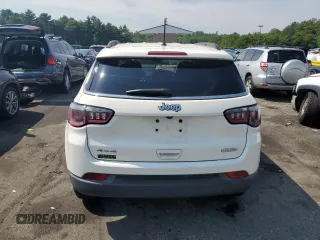 2018 Jeep Compass Altitude z VIN 3C4NJDBB0JT291161, wystawiony jako Copart lot #61835695 z przebiegiem Nie podano mil oraz Szkoda całkowita • Salvage title. Historia ofert i sprzedaży dostępna na DreamBid. Obrazek 6.