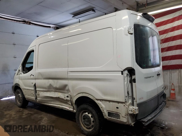 2018 Ford Transit with VIN 1FTYR1CM3JKA93793, listed as a Copart auction lot 42607275 with 125,241 mi miles and Salvage Title. Bid and sale history available at DreamBid. Image 2.