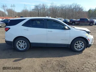 2022 Chevrolet Equinox LS with VIN 3GNAXSEV6NS219973, listed as a IAAI auction lot 41646434 with 22,266 mi miles. Bid and sale history available at carsss.com. Image 14.