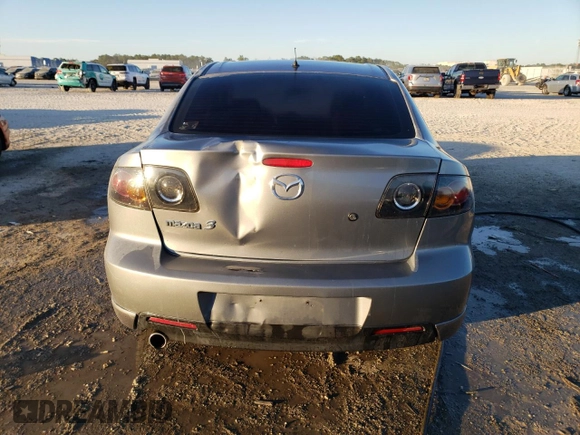 2006 Mazda 3 s with VIN JM1BK324461504512, listed as a Copart auction lot 80015434 with 130,797 mi miles and Salvage Title. Bid and sale history available at DreamBid. Image 6.