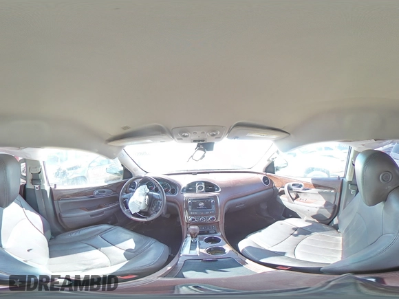 2014 Buick Enclave Leather with VIN 5GAKVBKD6EJ368384, listed as a Copart auction lot 48635855 with 202,879 mi miles and Salvage Title. Bid and sale history available at DreamBid. Image 13.