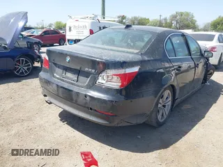 2009 BMW 5 Series 528i with VIN WBANU53529C120311, listed as a IAAI auction lot 41849245 with 112,557 mi miles and . Bid and sale history available at carsss.com. Image 4.