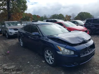 2014 Nissan Maxima 3.5 SV w/Sport Pkg with VIN 1N4AA5APXEC449286, listed as a IAAI auction lot 40807440 with 126,385 mi miles. Bid and sale history available at carsss.com. Image 1.