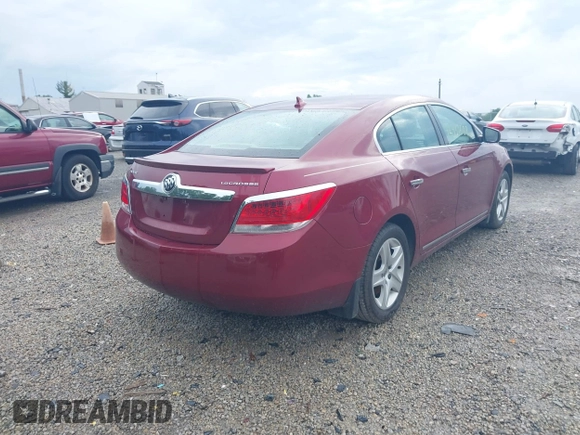 2011 Buick LaCrosse CX with VIN 1G4GA5EC2BF196661, listed as a IAAI auction lot 42439608 with 84,531 mi miles and . Bid and sale history available at DreamBid. Image 4.