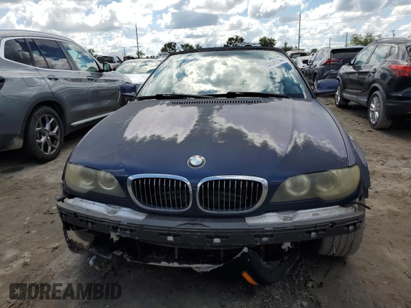 2006 BMW 3 Series 330Ci with VIN WBABW53496PJ97606, listed as a Copart auction lot 74384914 with 0 mi miles and Non Repairable. Bid and sale history available at carsss.com. Image 5.