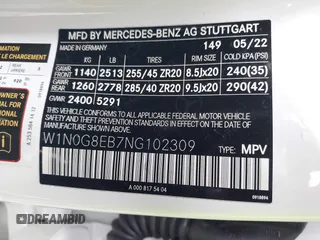 2022 Mercedes-Benz GLC 300 z VIN W1N0G8EB7NG102309, wystawiony jako IAAI lot #41778212 z przebiegiem 21 032 mil mil oraz . Historia ofert i sprzedaży dostępna na DreamBid. Obrazek 9.
