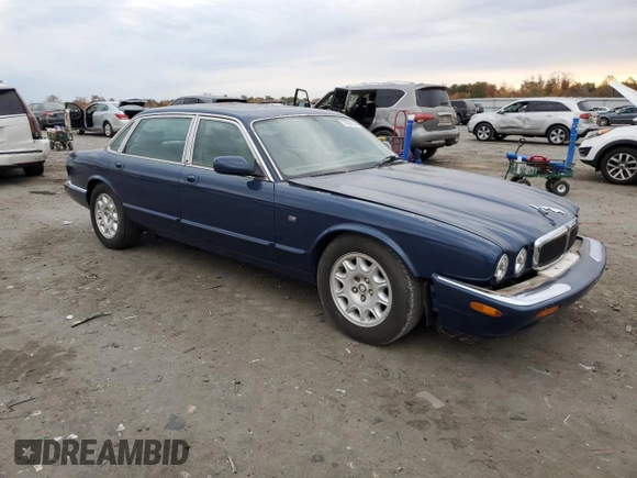 1998 Jaguar XJ with VIN SAJHX6243WC827873, listed as a Copart auction lot 78366904 with Not provided miles and Salvage title. Bid and sale history available at DreamBid. Image 4.