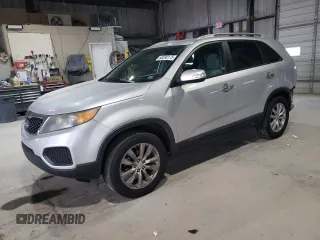 2011 Kia Sorento LX with VIN 5XYKT4A2XBG047542, listed as a Copart auction lot 50230175 with 176,881 mi miles and Salvage Title. Bid and sale history available at DreamBid. Image 1.