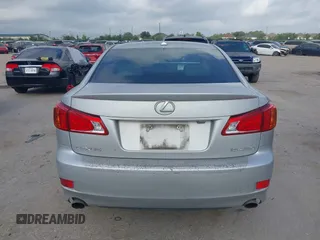 2010 Lexus IS 250 with VIN JTHBF5C21A5124993, listed as a IAAI auction lot 42158931 with 237,934 mi miles. Bid and sale history available at carsss.com. Image 16.
