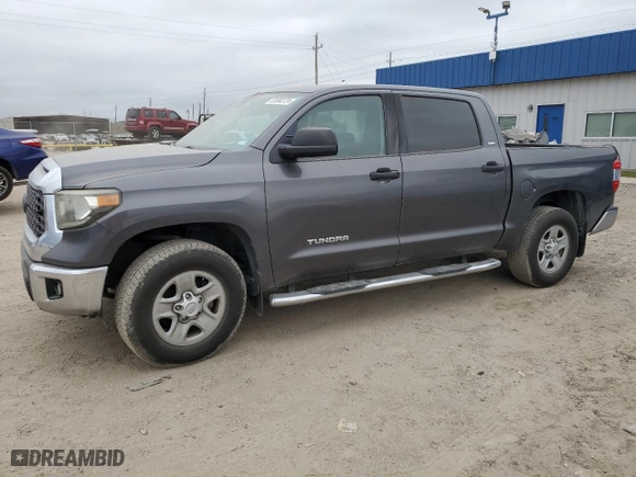 2019 Toyota Tundra 2WD SR5 with VIN 5TFEM5F1XKX141529, listed as a Copart auction lot 81093724 with 253,694 mi miles and Salvage Title. Bid and sale history available at carsss.com. Image 1.