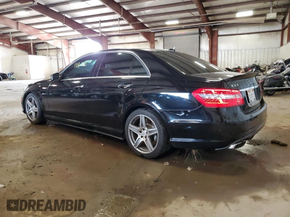 2010 Mercedes-Benz E 63 AMG with VIN WDDHF7HB3AA154977, listed as a Copart auction lot 65630454 with 118,969 mi miles and Salvage title. Bid and sale history available at DreamBid. Image 2.