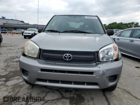 2005 Toyota RAV4 with VIN JTEGD20V450047027, listed as a Copart auction lot 56009315 with 218,535 mi miles and Clean Title. Bid and sale history available at DreamBid. Image 5.