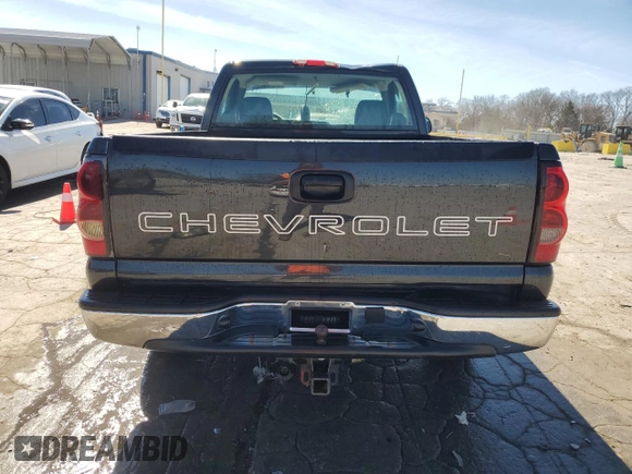 2004 Chevrolet Silverado 1500 Work Truck with VIN 1GCEC14XX4Z308059, listed as a Copart auction lot 47212375 with 76,014 mi miles and Salvage Title. Bid and sale history available at carsss.com. Image 6.
